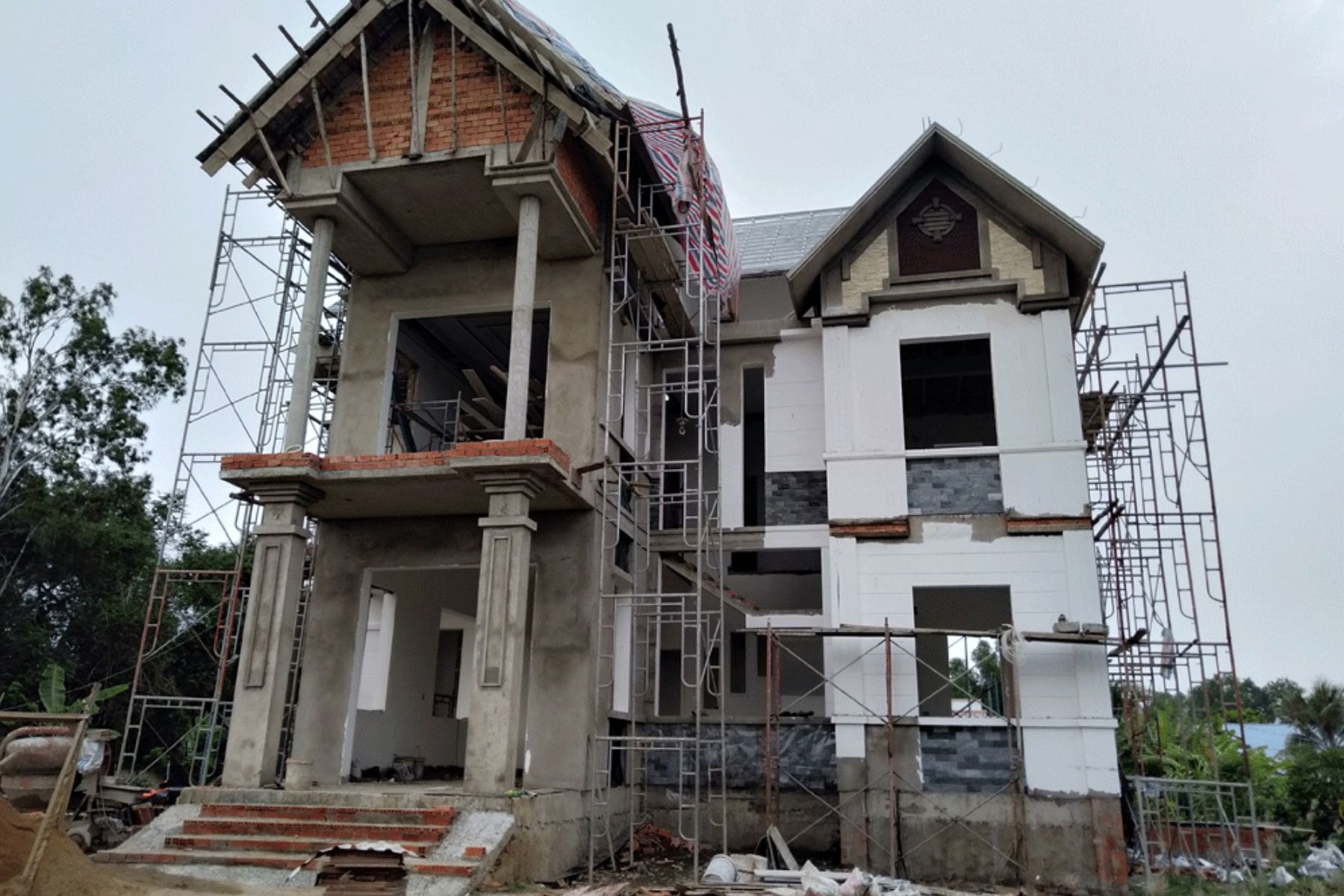 Xây Nhà Phần Thô Huyện Nhà Bè