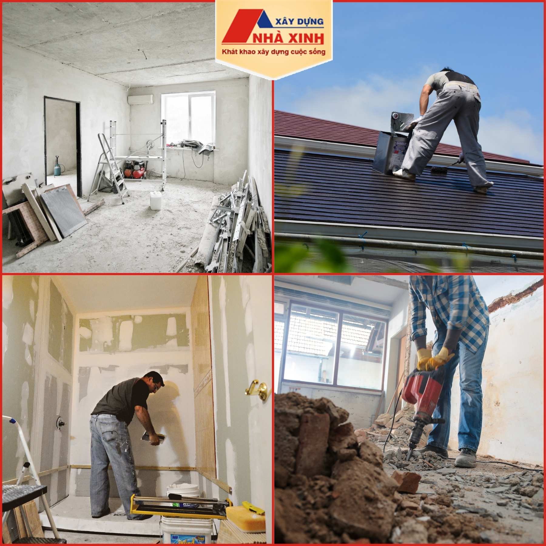 Báo giá dịch vụ sửa nhà trọn gói