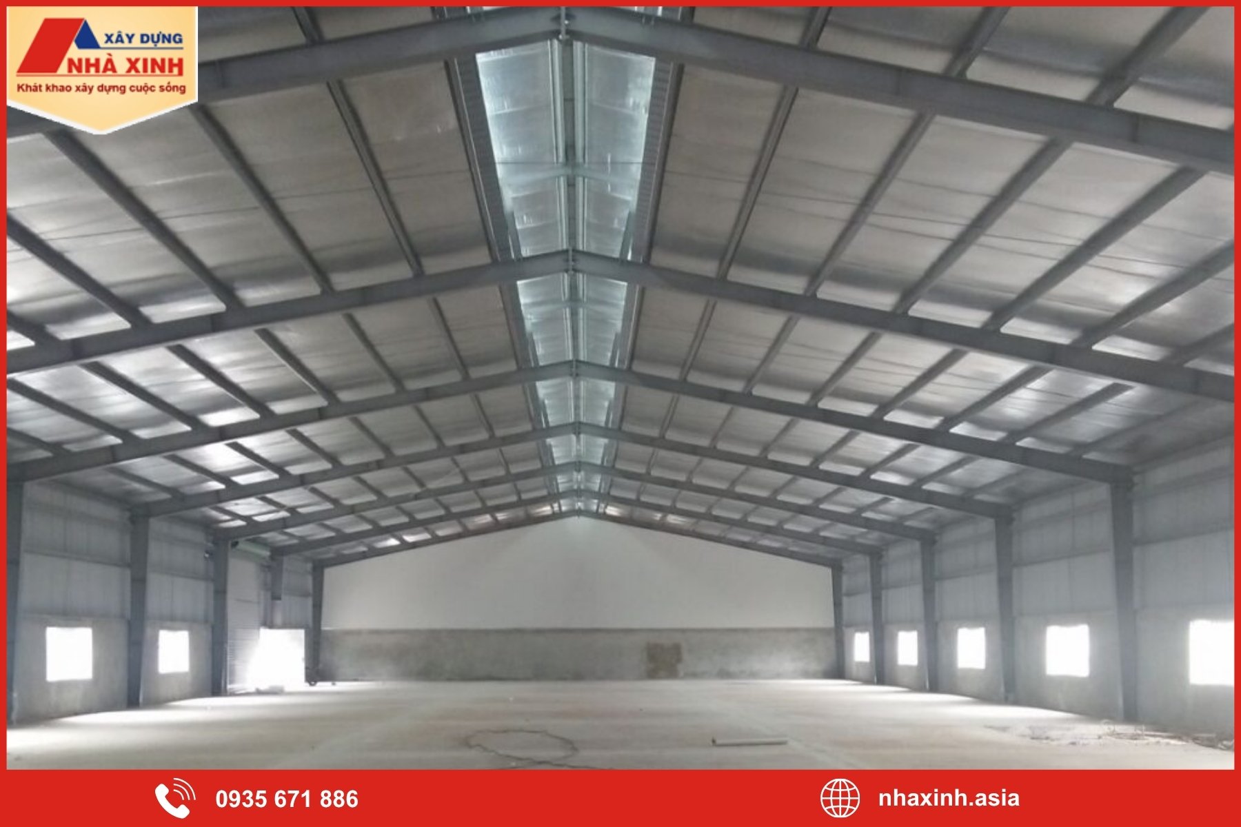Báo giá dịch vụ xây dựng nhà xưởng tại Quận 6