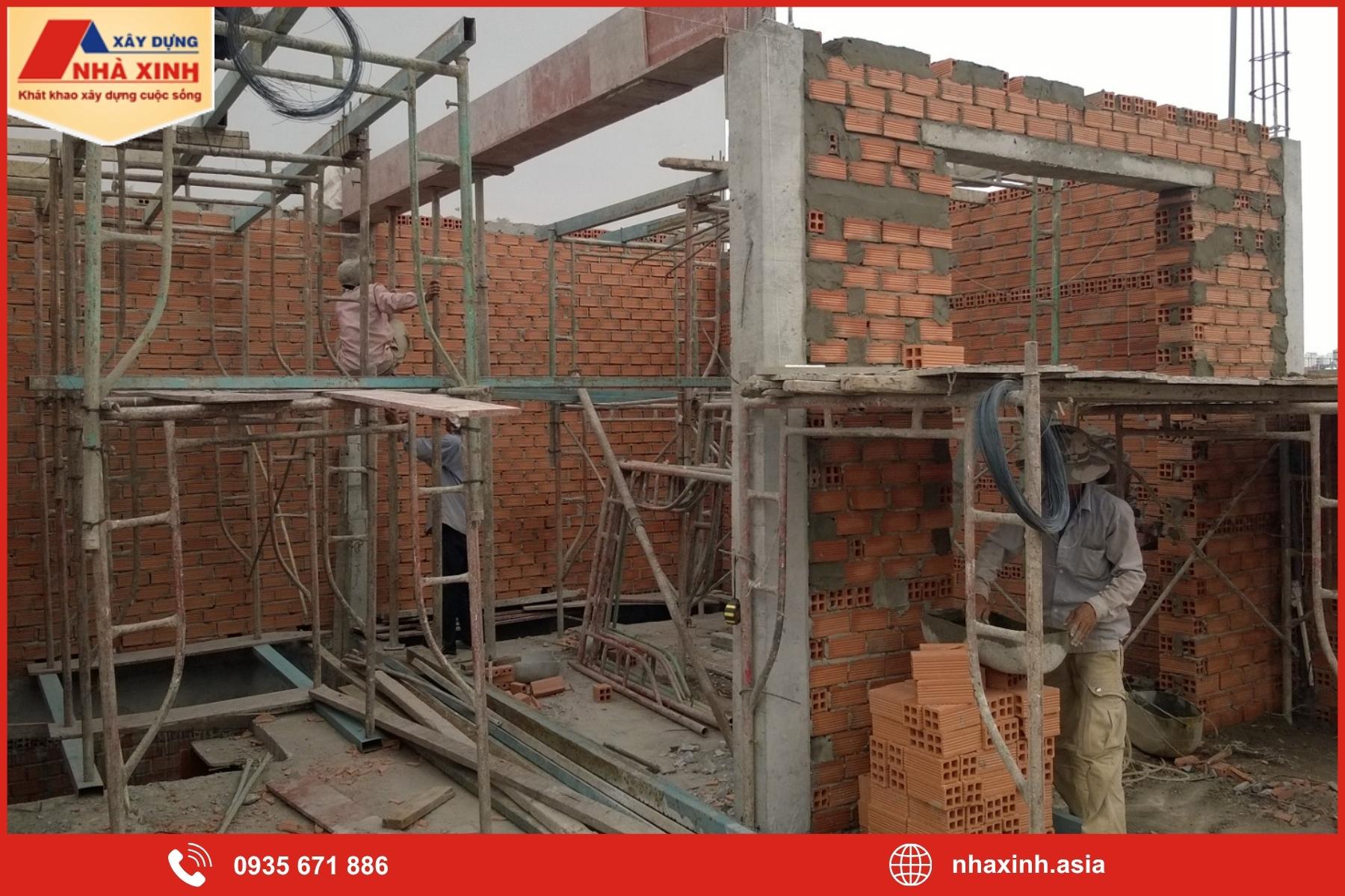 Báo giá dịch vụ xây nhà phần thô tại Quận 11