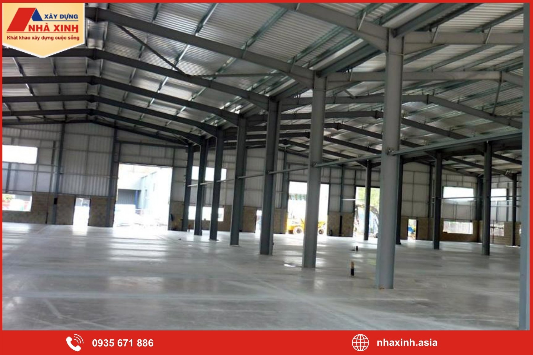 Báo giá xây dựng nhà xưởng tại Huyện Bình Chánh