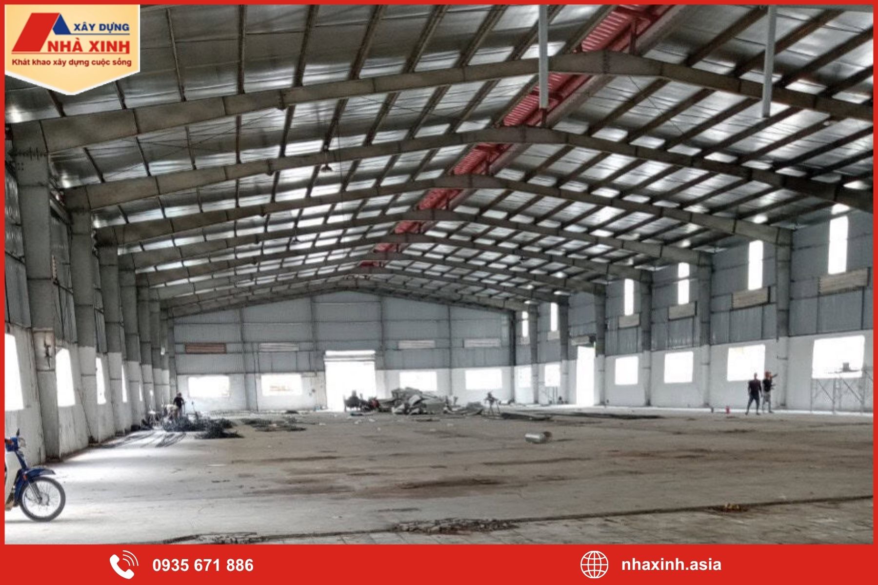 Báo giá xây dựng nhà xưởng tại Quận Tân Phú