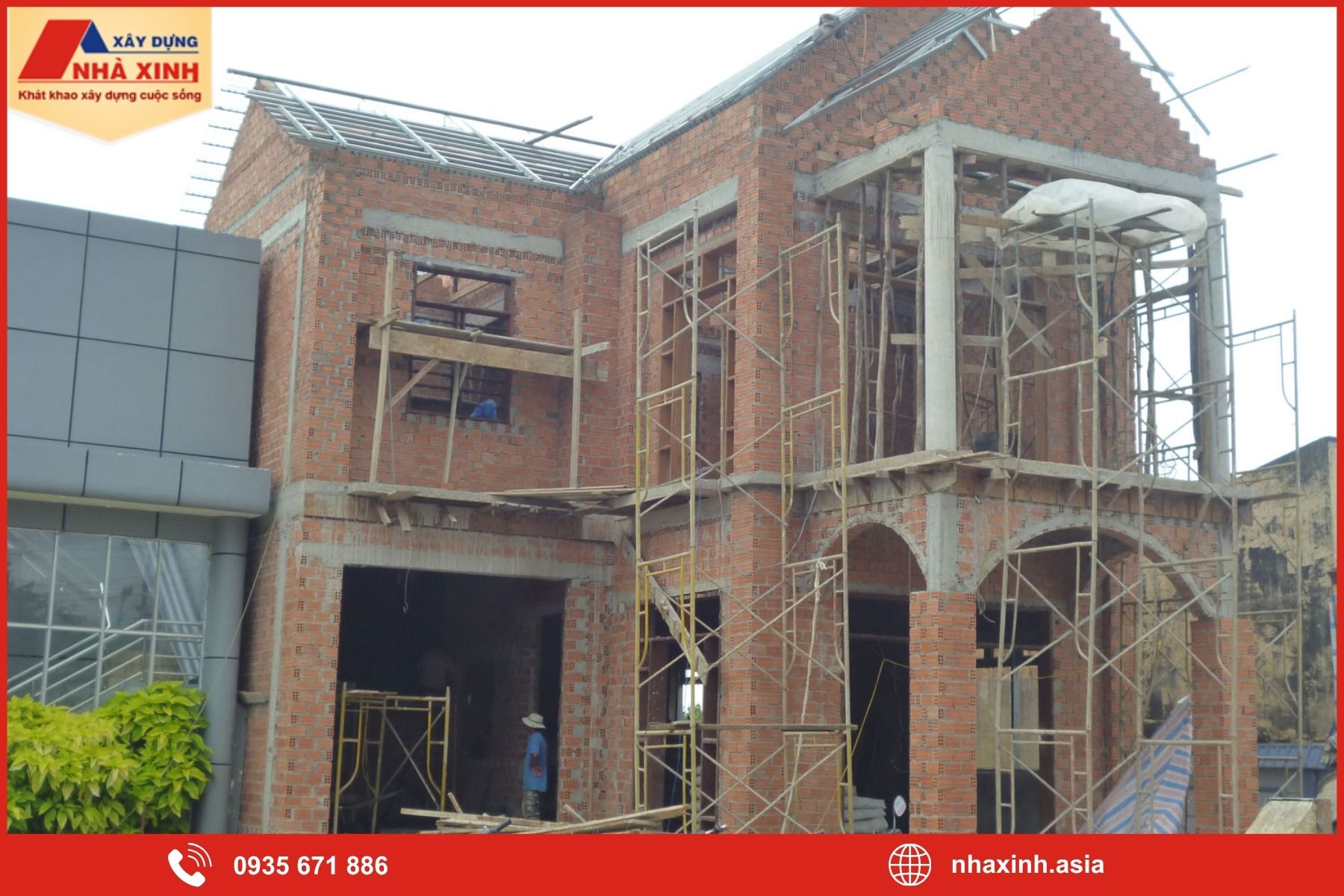 Báo giá xây nhà phần thô tại Quận 12