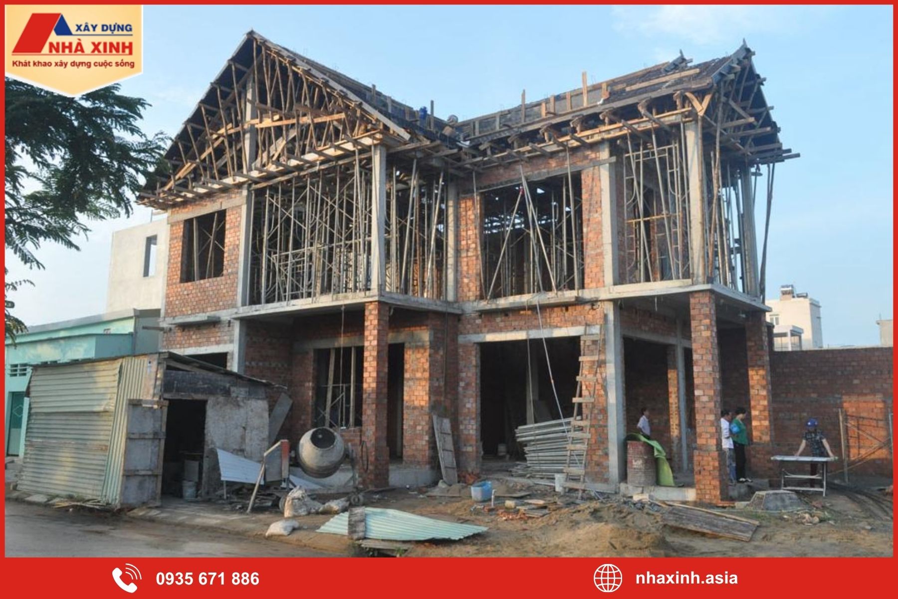Báo giá xây nhà phần thô tại Quận Bình Tân