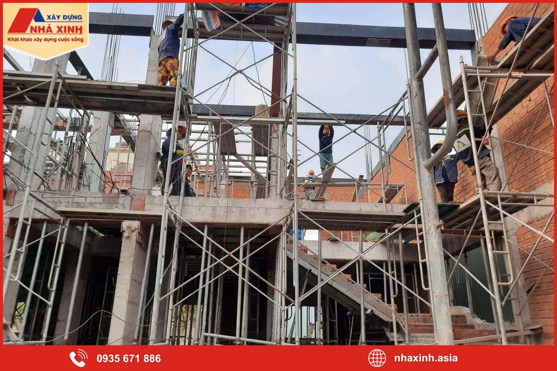 Báo giá xây nhà phần thô tại Quận Tân Bình