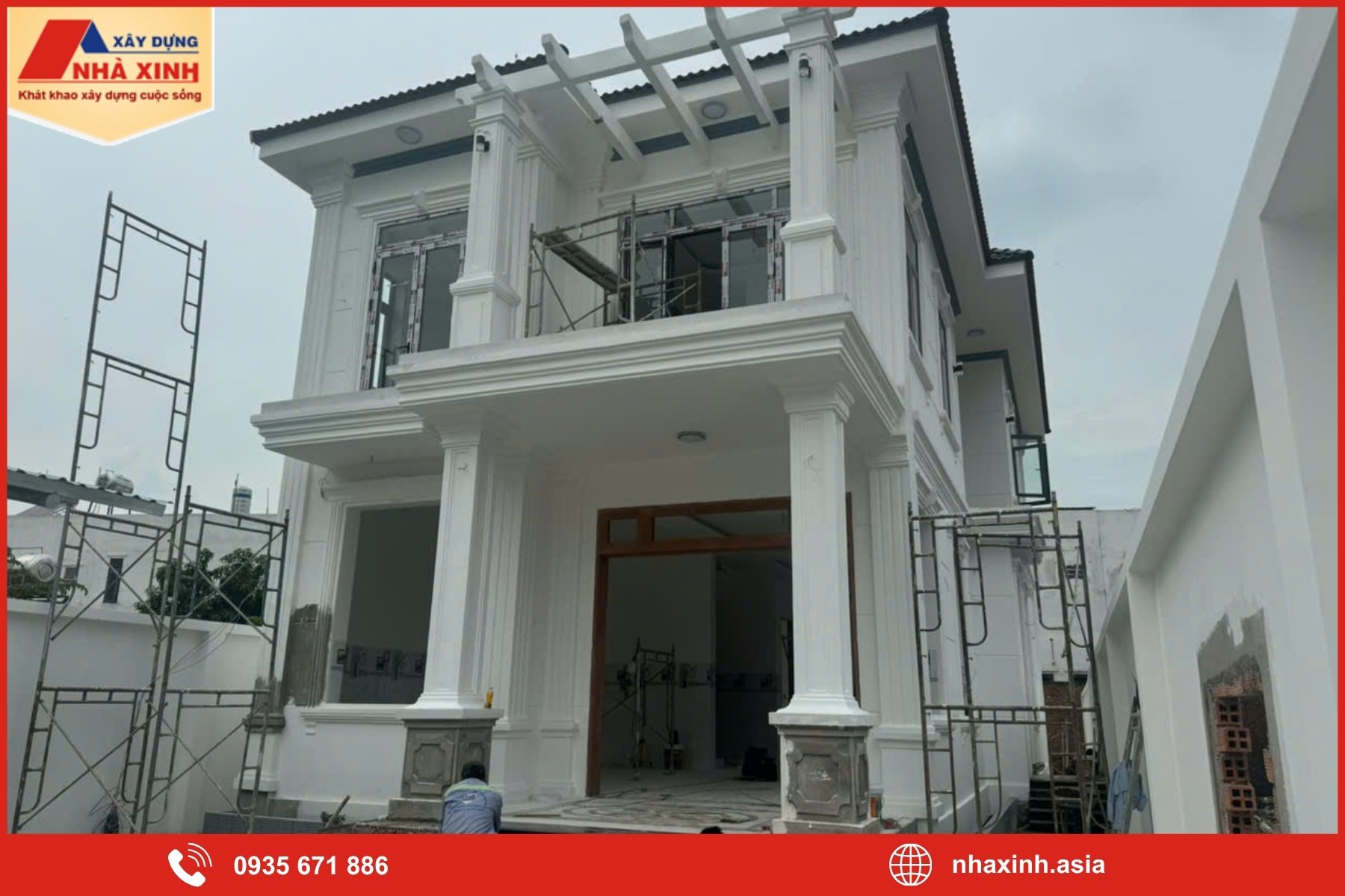 Báo giá xây nhà phần thô tại Quận Tân Phú