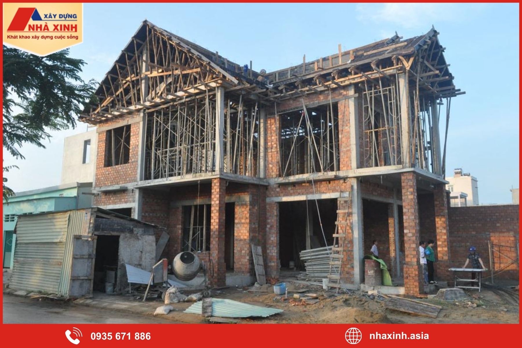 Báo giá xây nhà phần thô tại TP. Thủ Đức