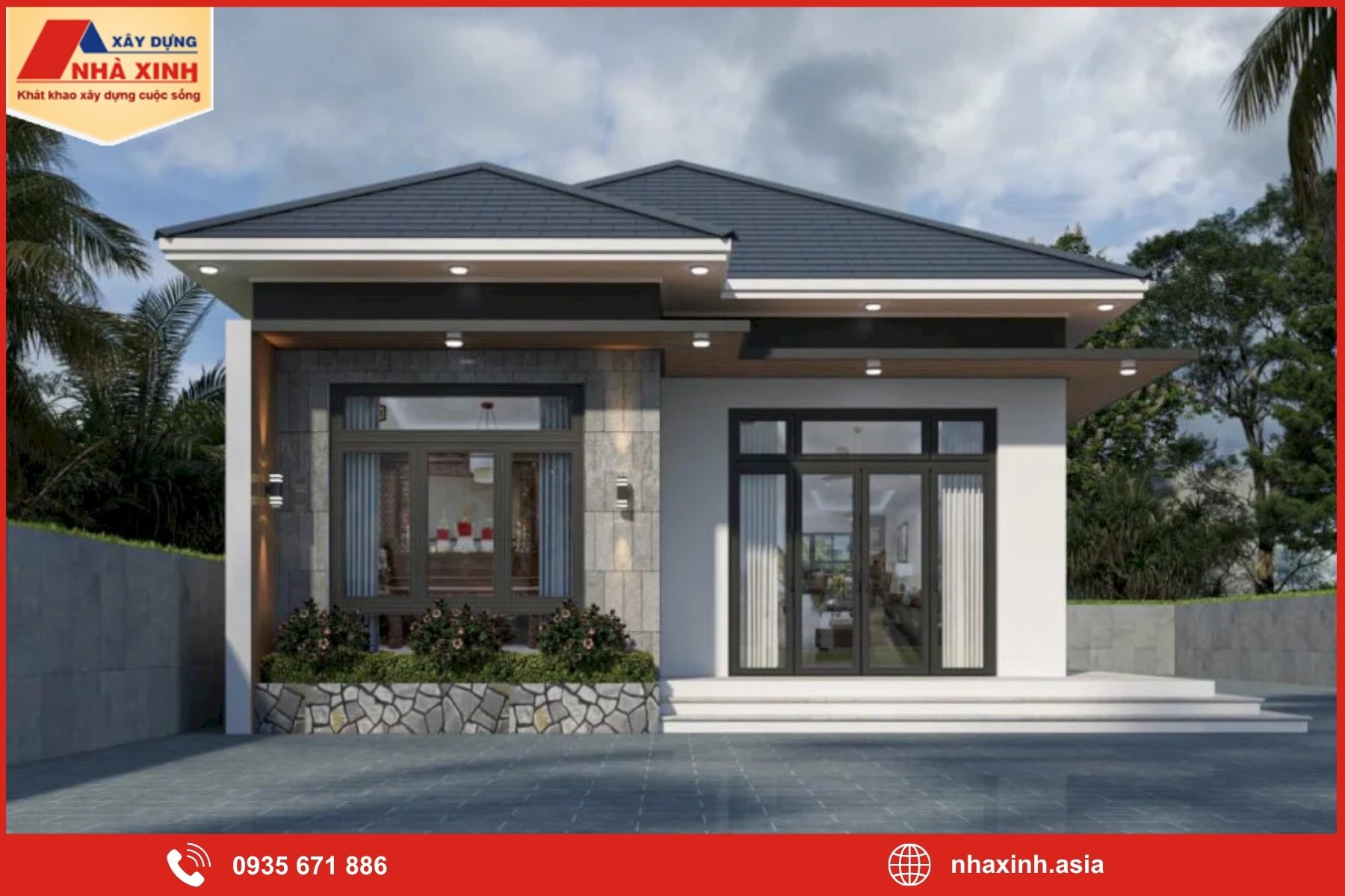 Báo giá xây nhà trọn gói tại Huyện Nhà Bè