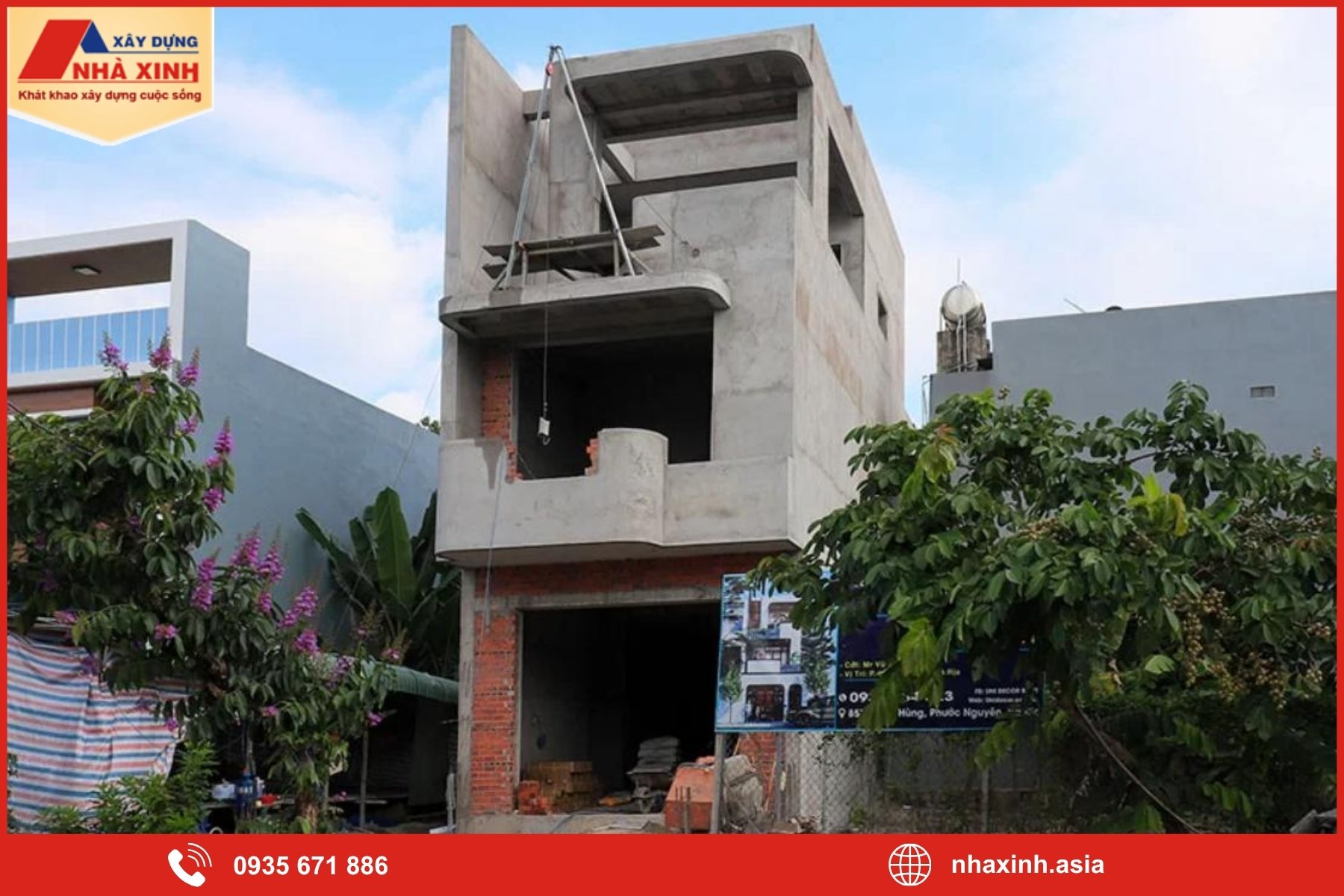 Các hạng mục xây nhà phần thô Quận 10 