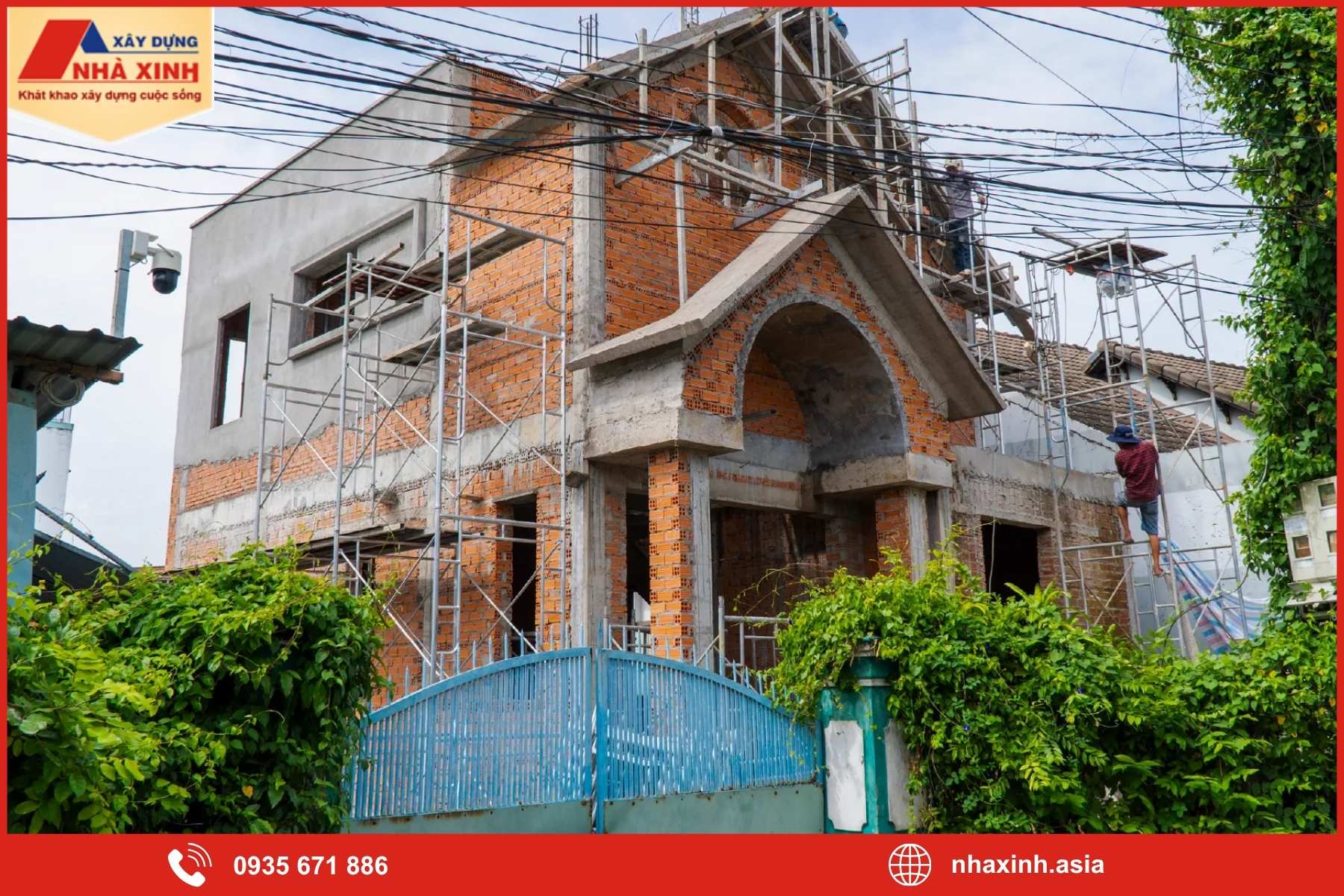 Các hạng mục xây nhà phần thô Quận Bình Tân