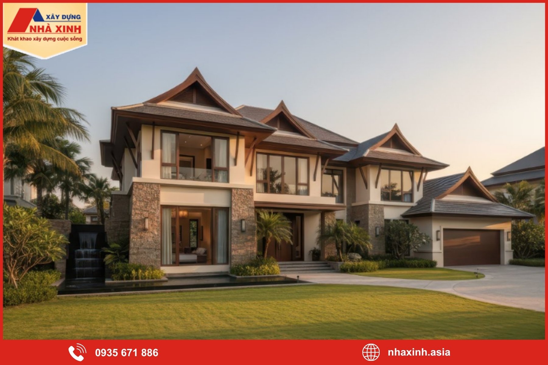 Các hạng mục xây nhà trọn gói tại Quận 6 của Nhà Xinh