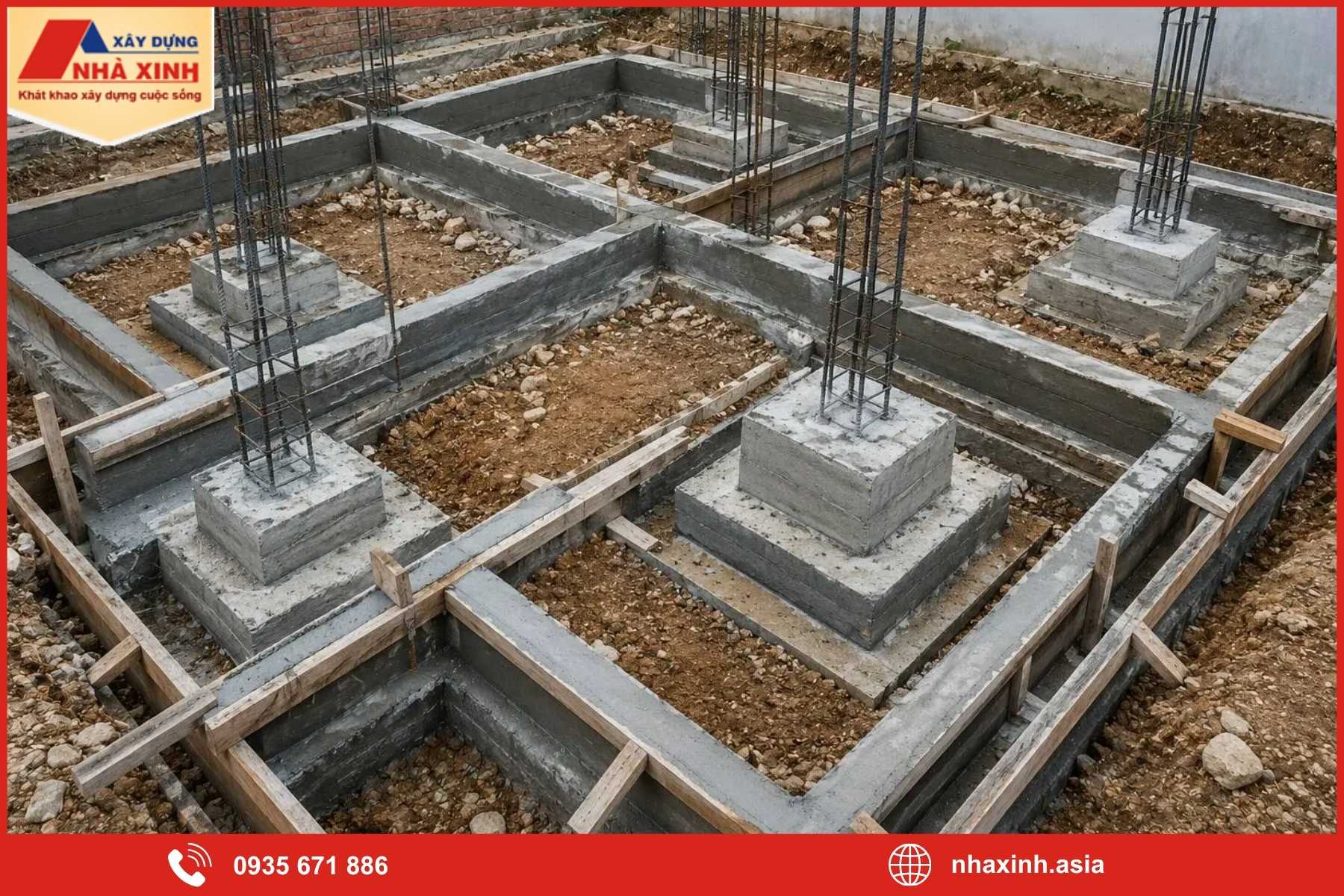 Cách lựa chọn loại móng nhà phù hợp