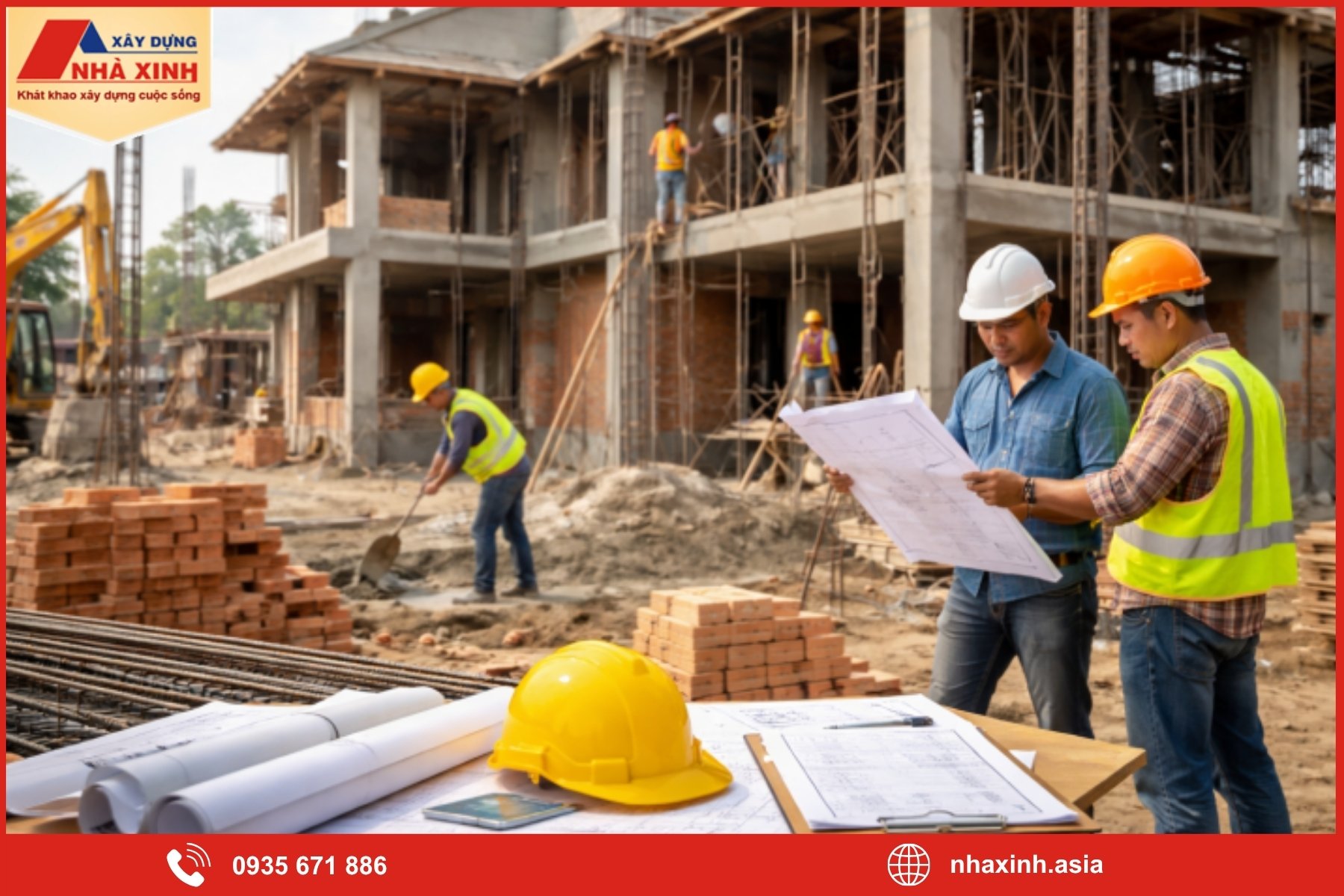 Có nên xây nhà vào mùa mưa không?