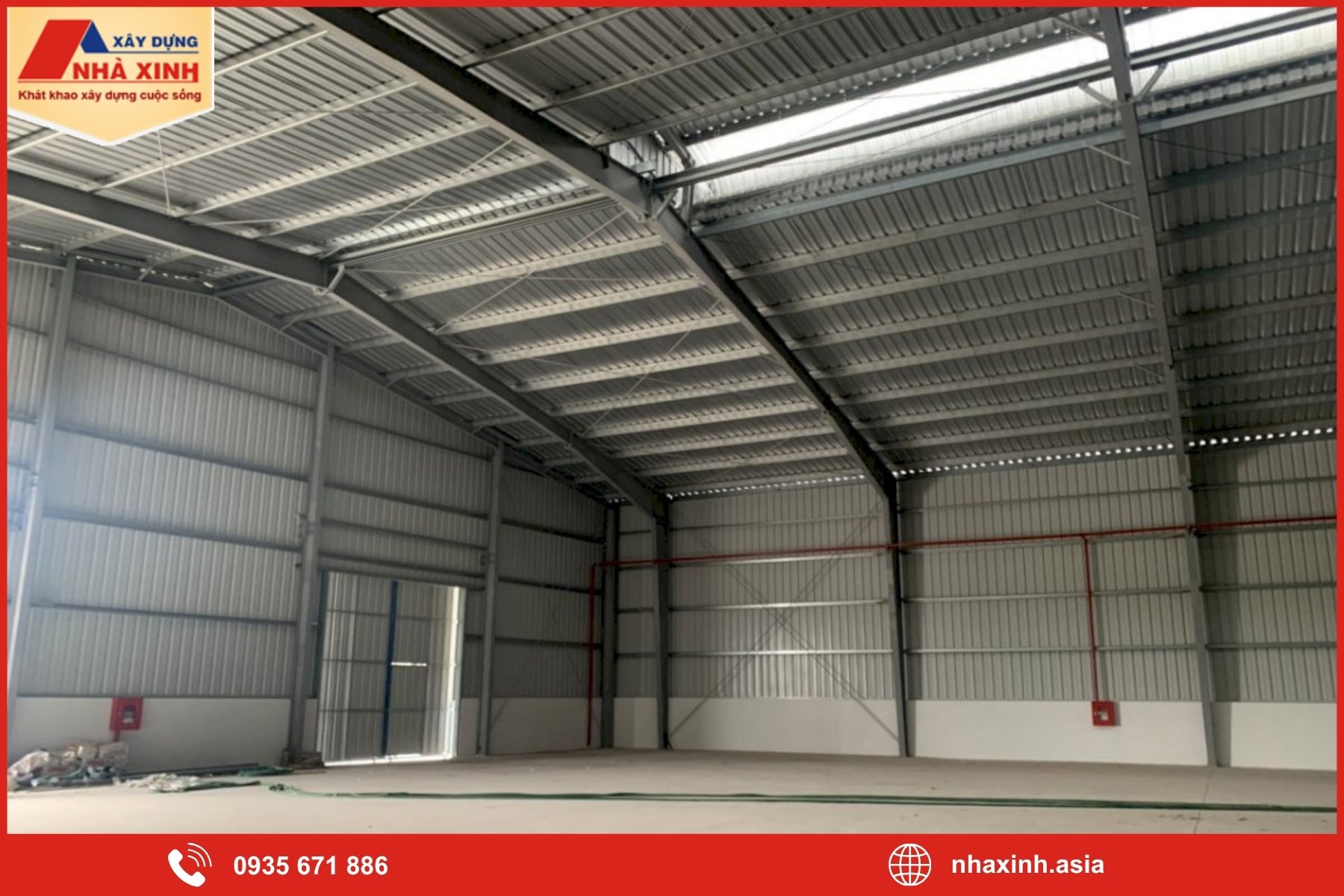 Kinh nghiệm tối ưu chi phí xây nhà xưởng 500m²