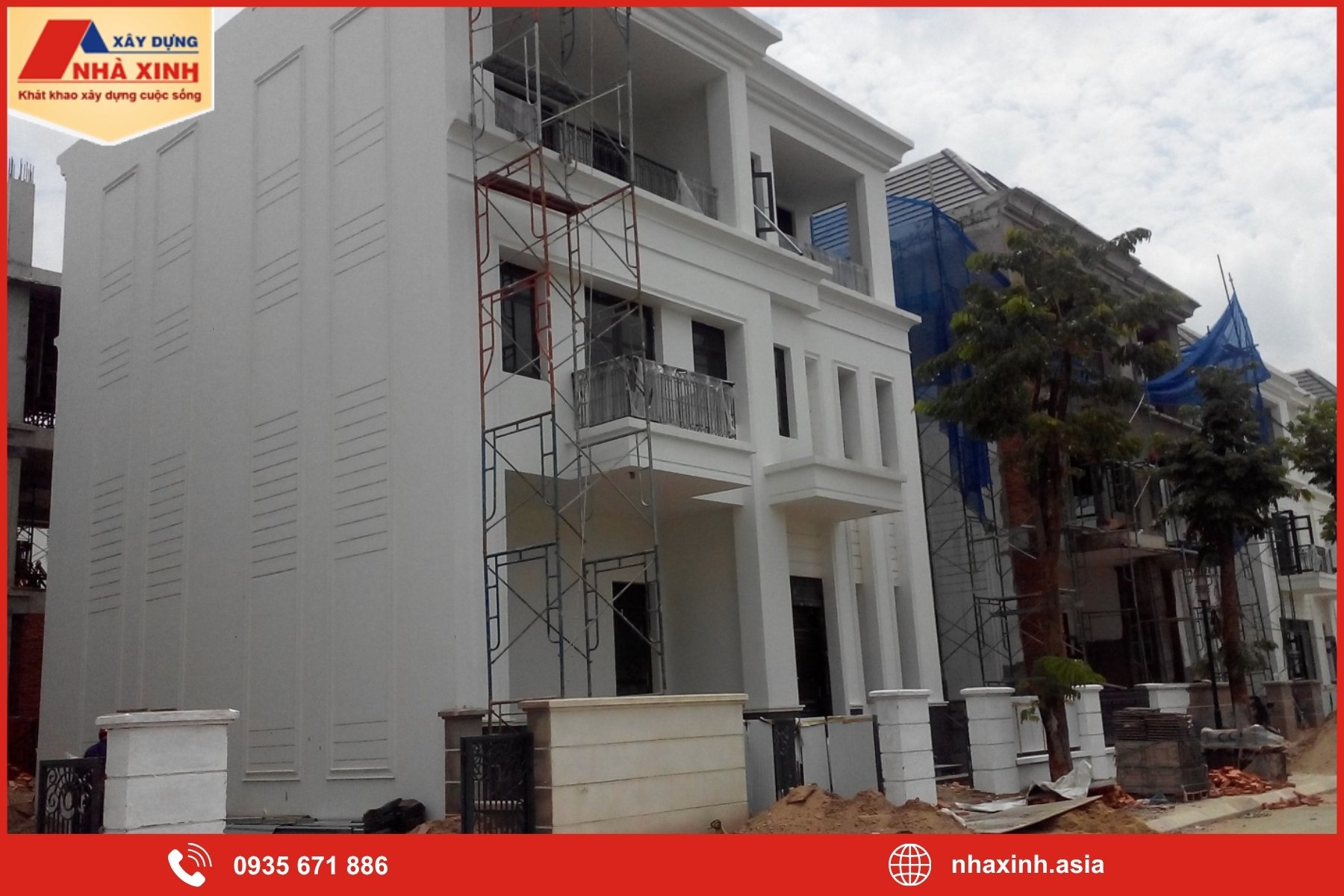 Những hạng mục quan trọng trong thi công phần thô