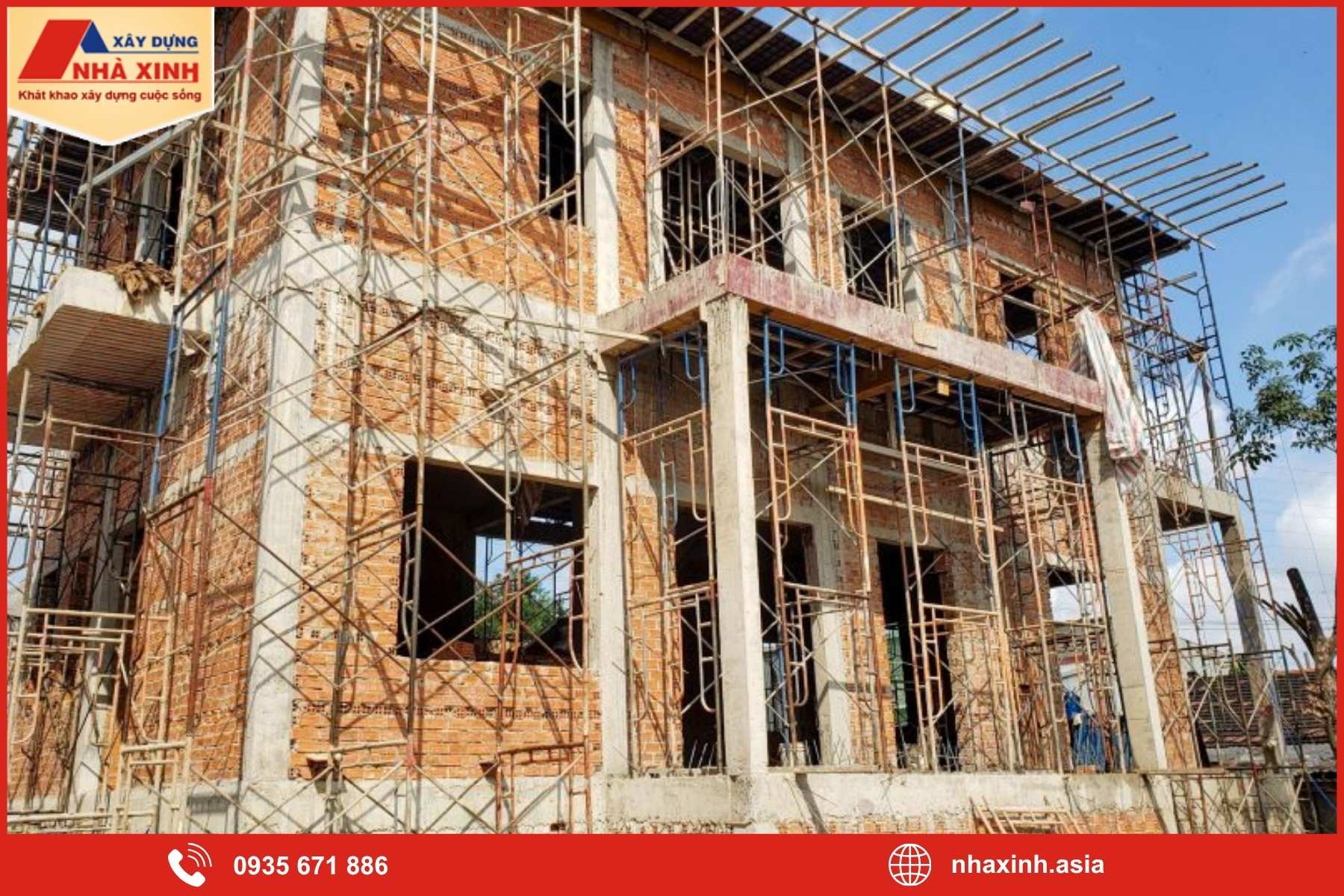 Những yếu tố ảnh hưởng đến giá xây nhà phần thô 2 tầng