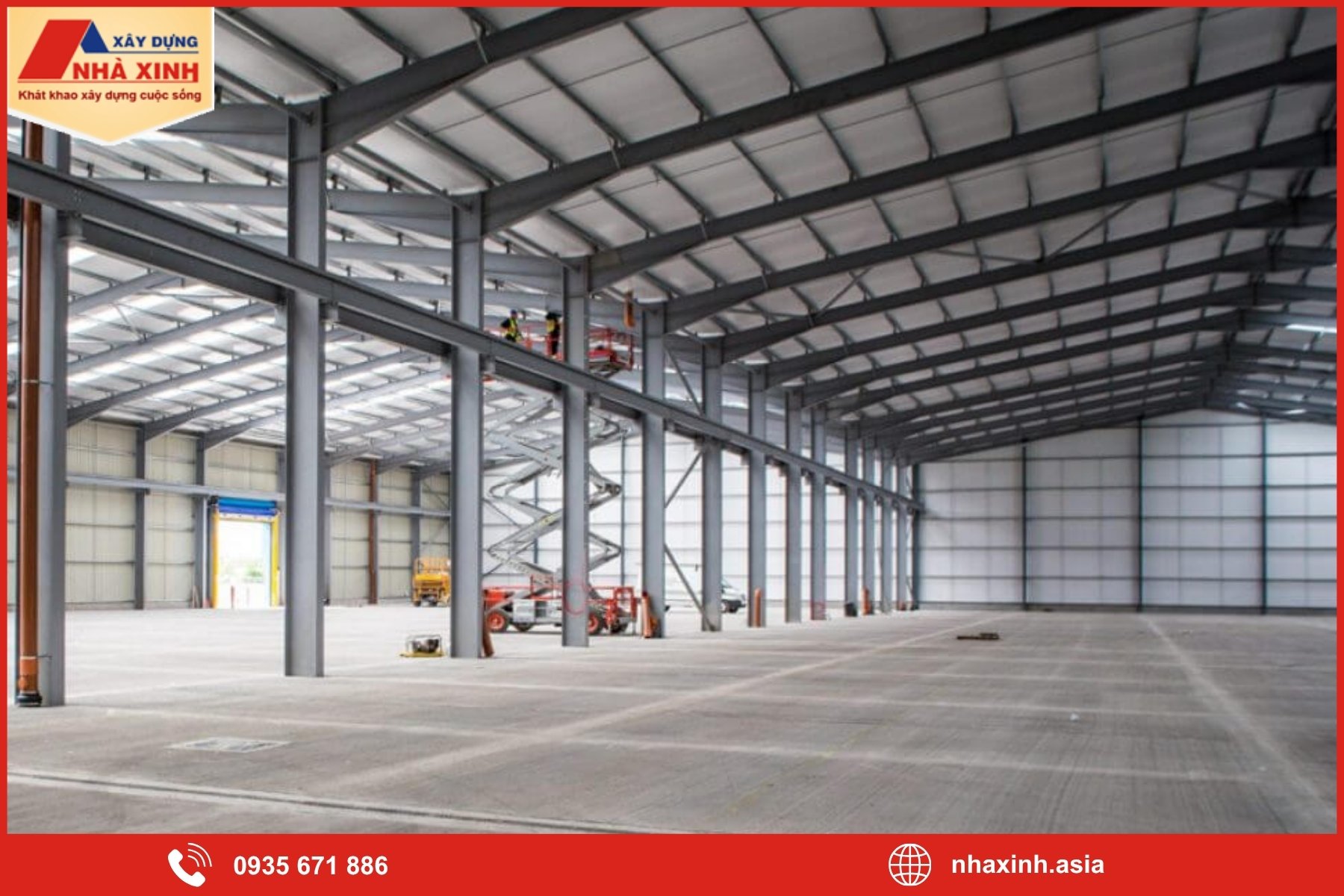 Thực tế đầu tư xây dựng nhà xưởng tại Huyện Nhà Bè